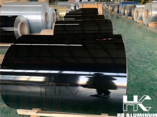 black aluminum sheet
