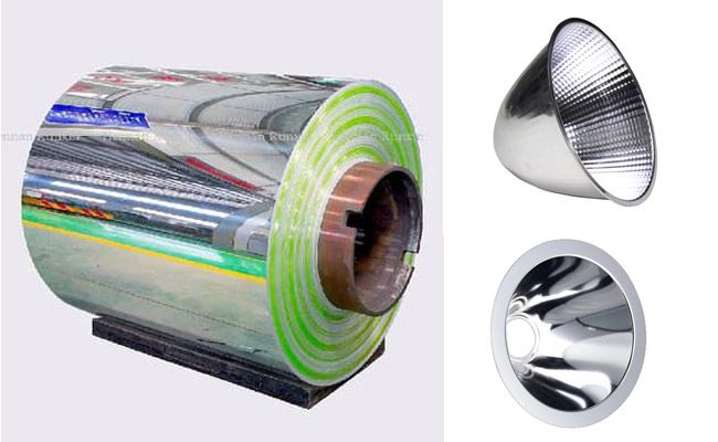 Mirror Aluminum Sheet Coil For Light Reflector